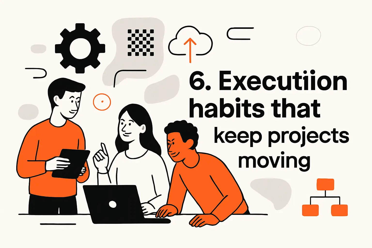 6. Execution habits that keep projects moving