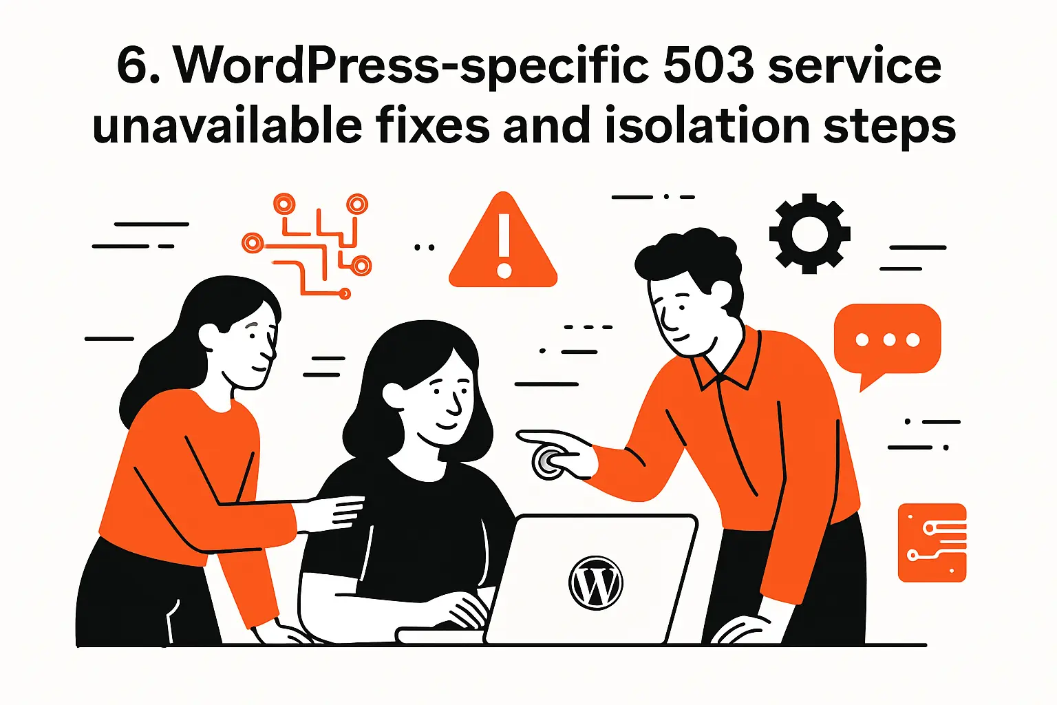 6. WordPress-specific 503 service unavailable fixes and isolation steps
