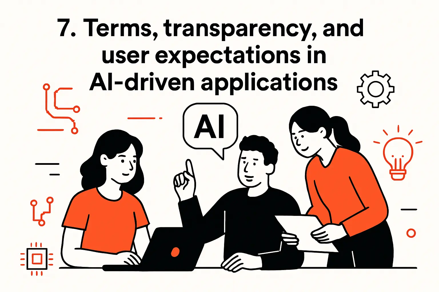 7. Terms, transparency, and user expectations in AI-driven applications