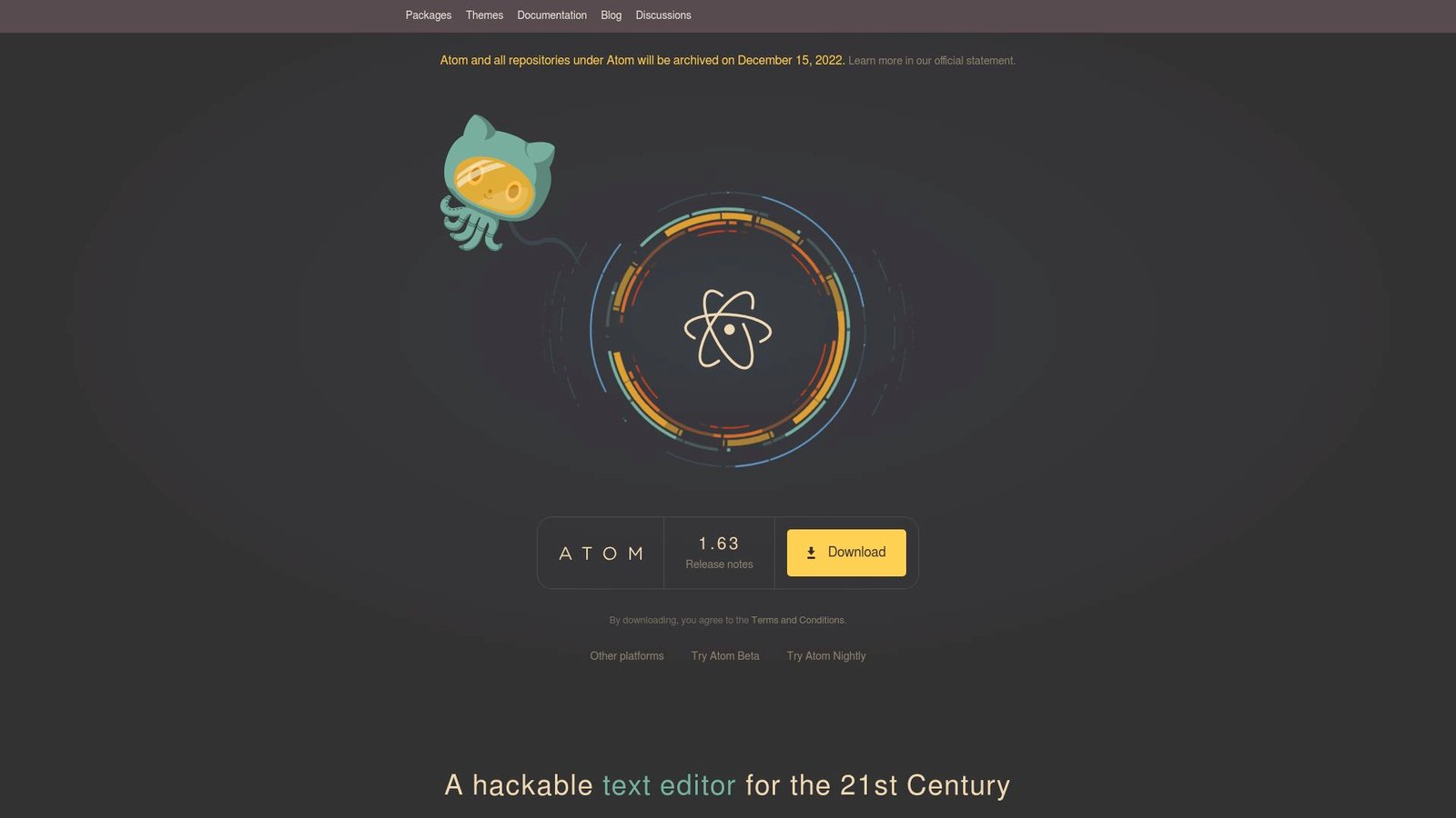 8. Atom editor