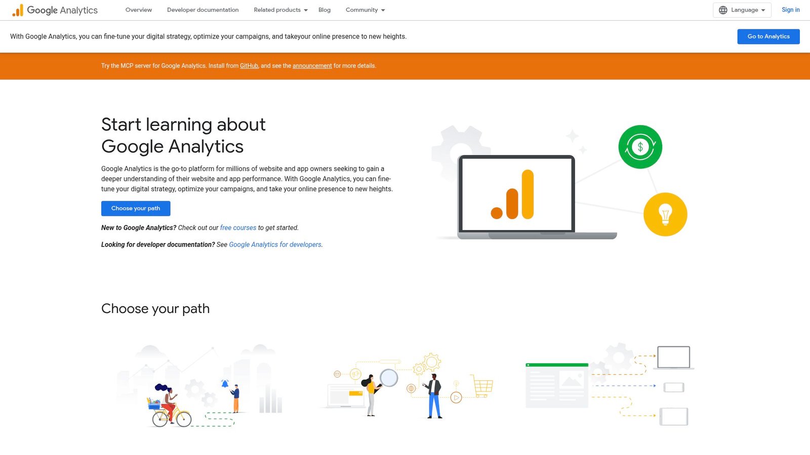 8. Google Analytics for SEO performance tracking