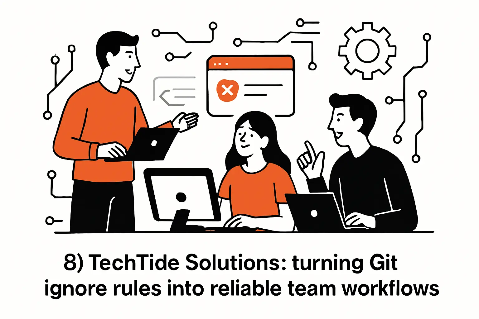 8) TechTide Solutions: turning Git ignore rules into reliable team workflows