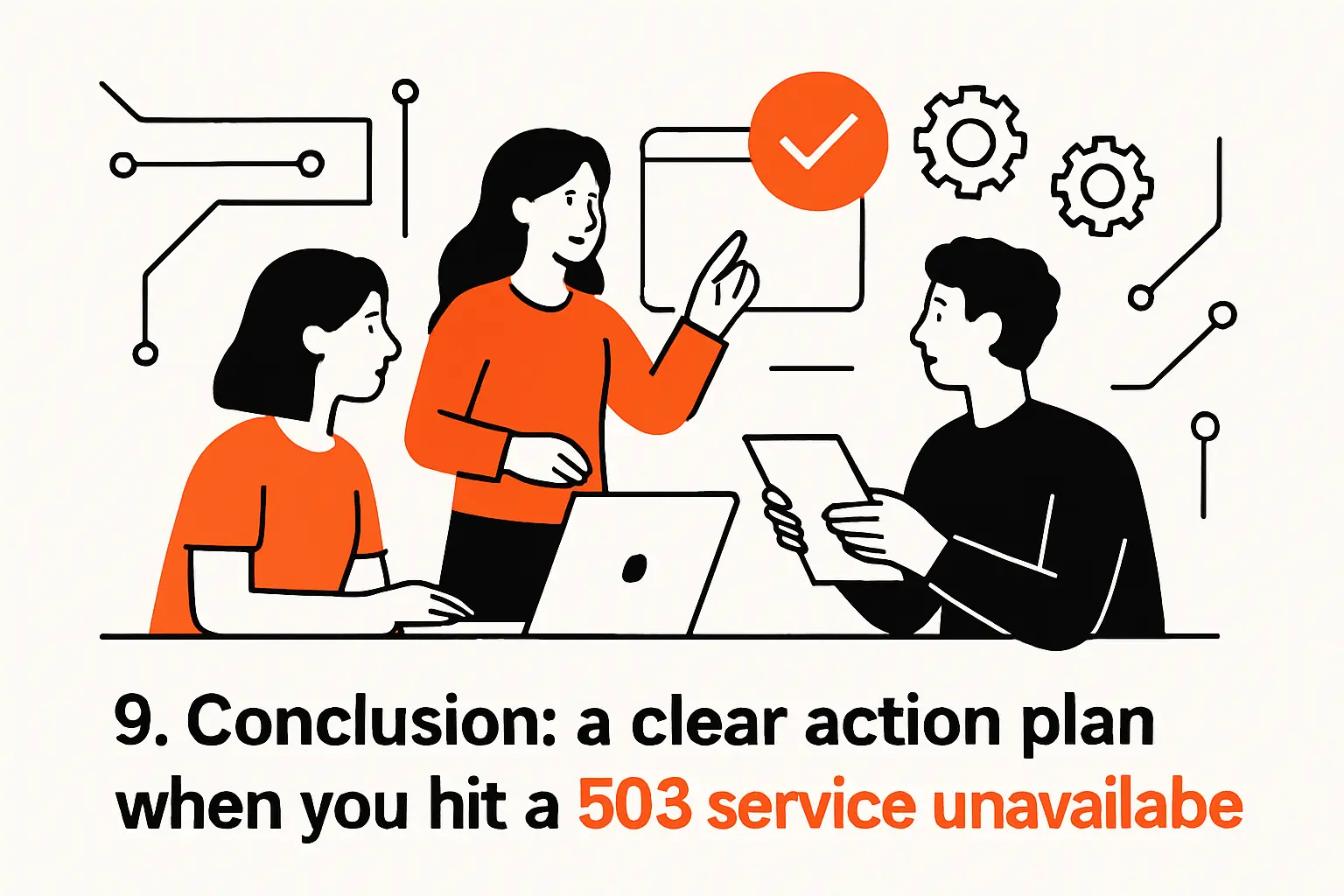 9. Conclusion: a clear action plan when you hit a 503 service unavailable