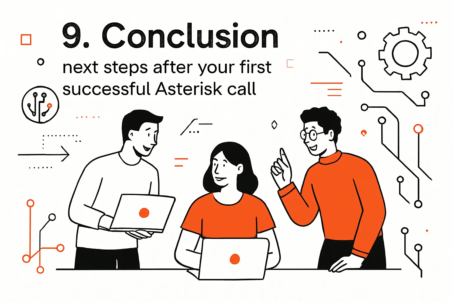 9. Conclusion: next steps after your first successful Asterisk call