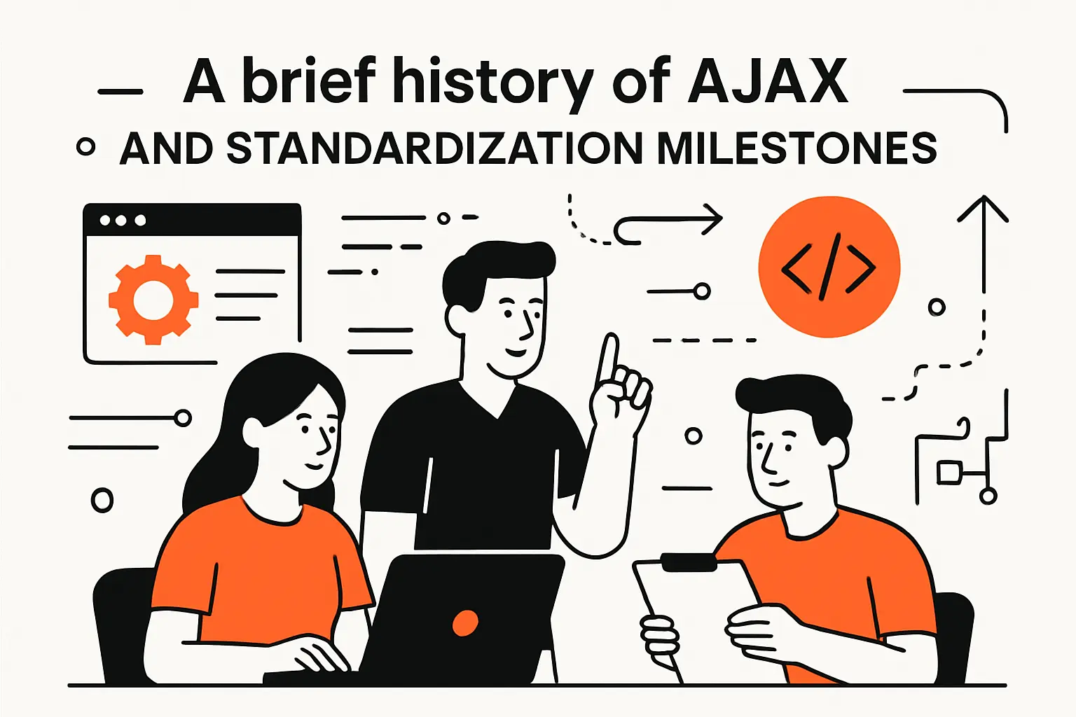 A brief history of AJAX and standardization milestones