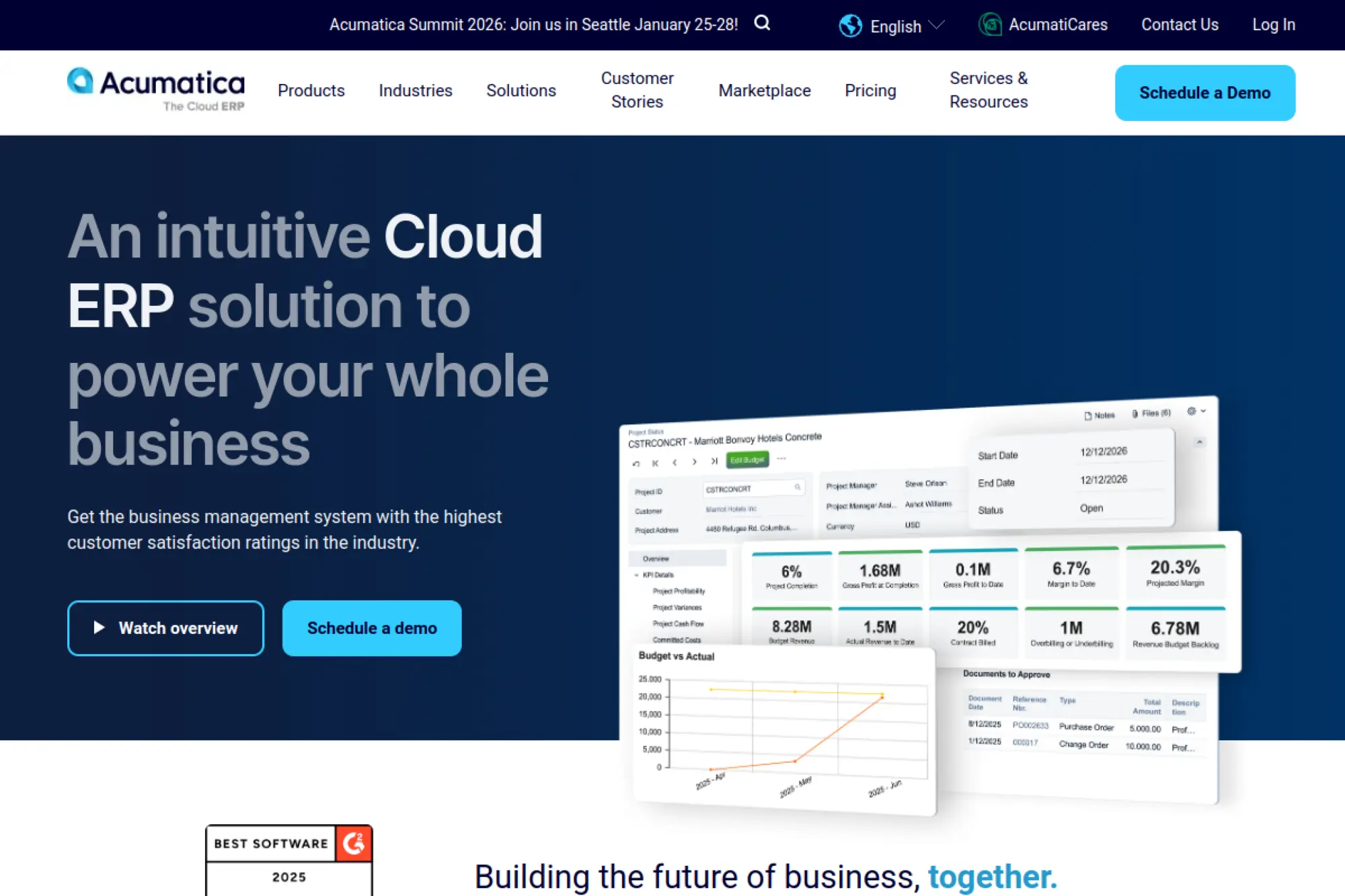 5. Acumatica Cloud ERP