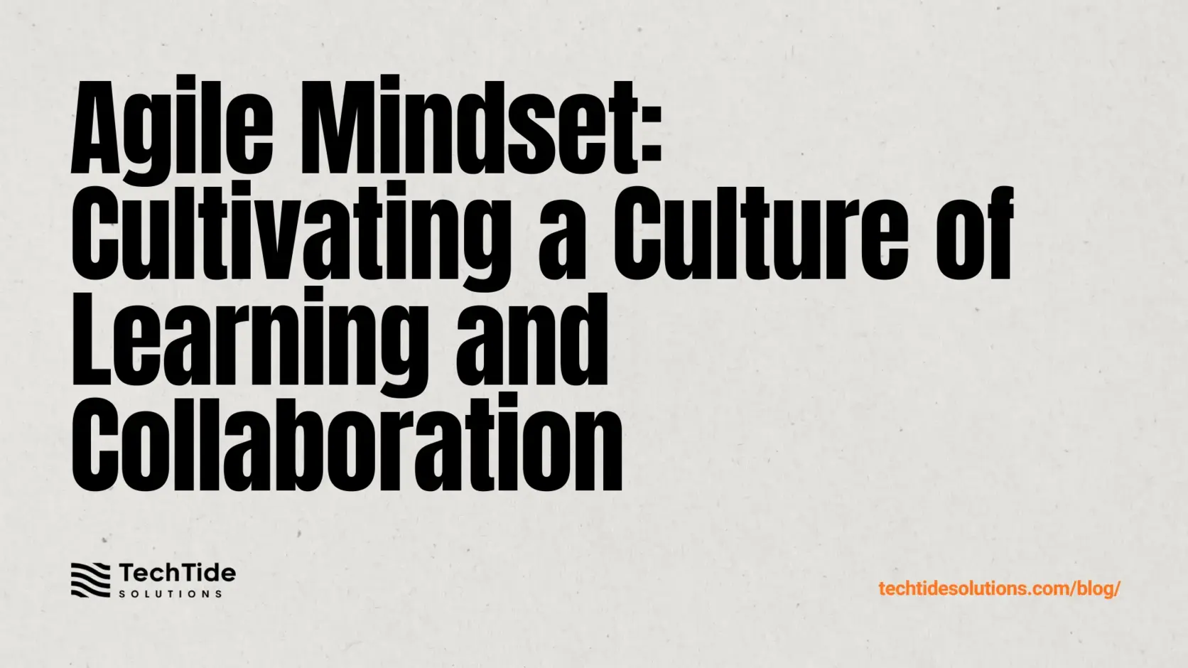 Agile Mindset: How to Build a Culture of Learning, Collaboration, and Continuous Improvement