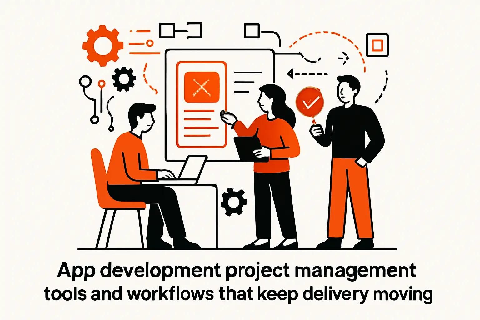 App development project management tools and workflows that keep delivery moving