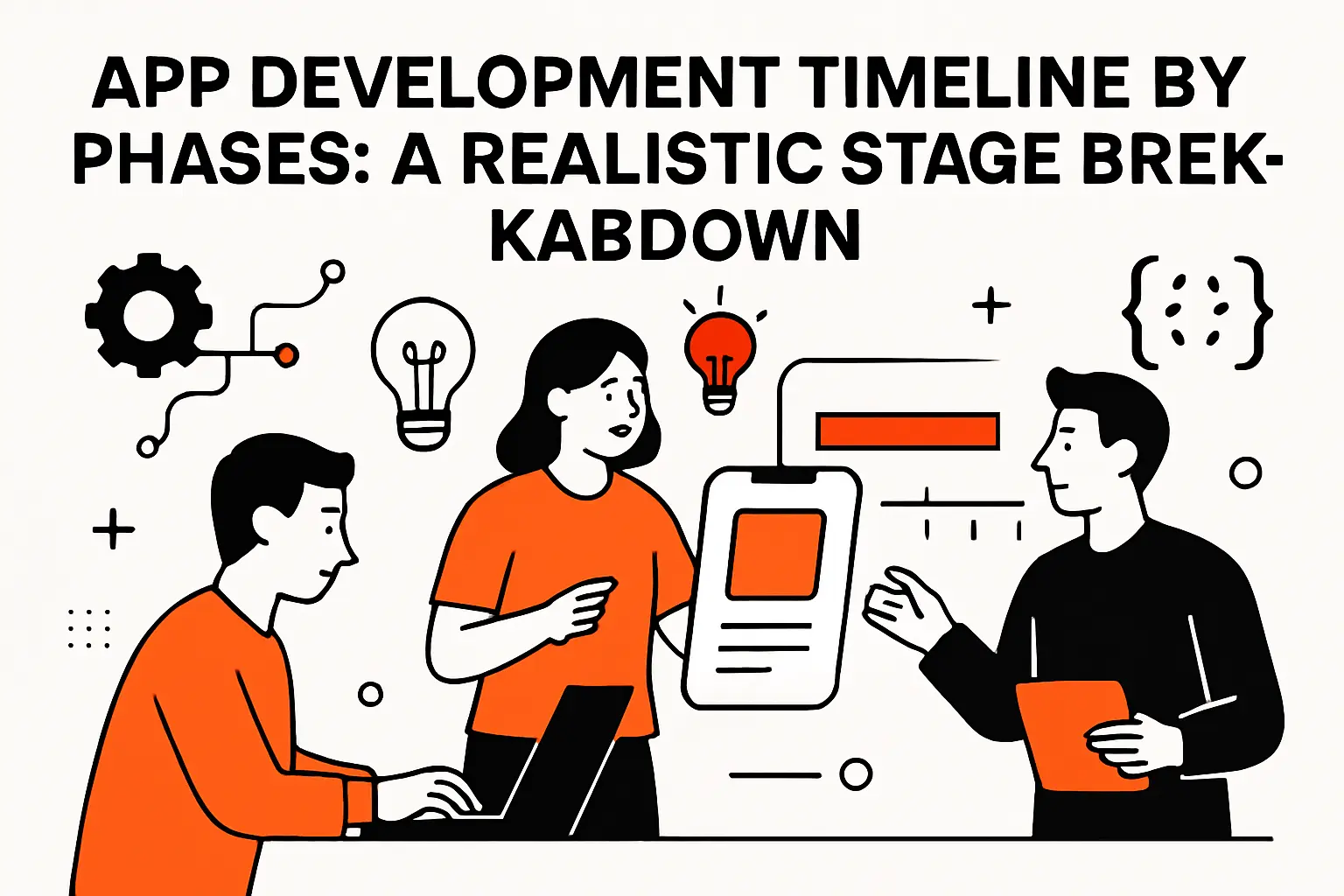 App development timeline by phases: a realistic stage breakdown