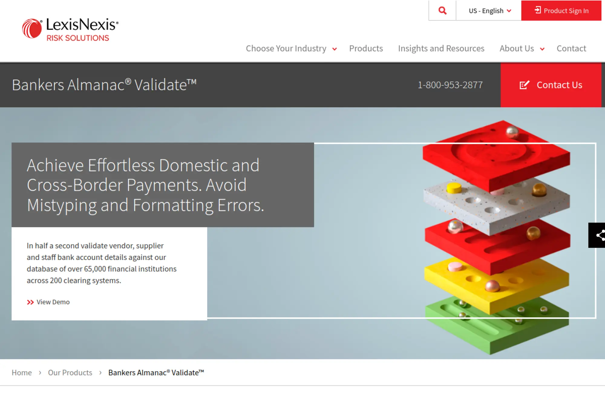 21. Bankers Almanac Validate