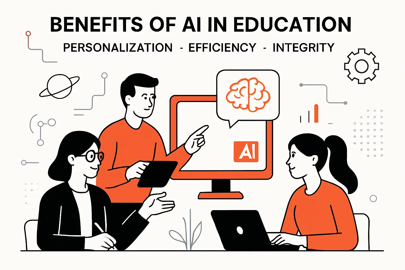 Benefits of AI in education: personalization, efficiency, and integrity