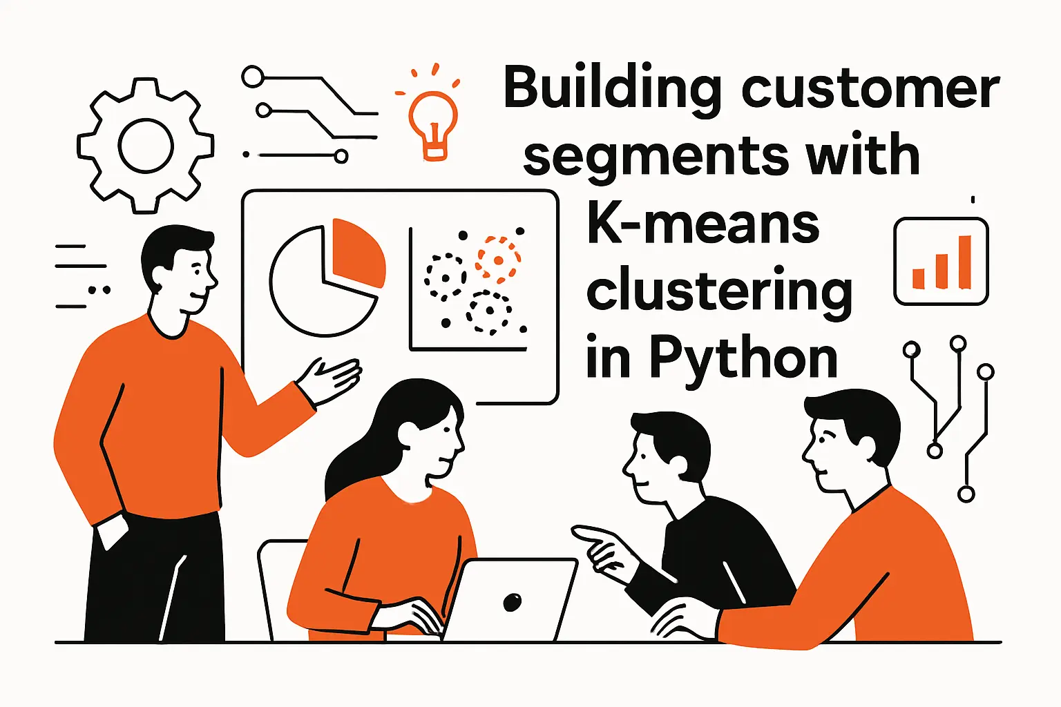 Building customer segments with K-means clustering in Python