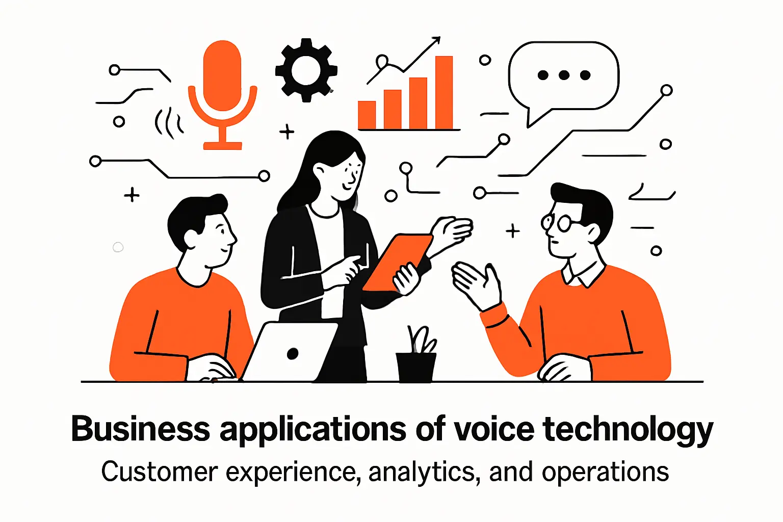 Business applications of voice technology: customer experience, analytics, and operations
