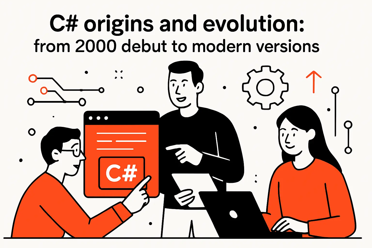C# origins and evolution: from 2000 debut to modern versions