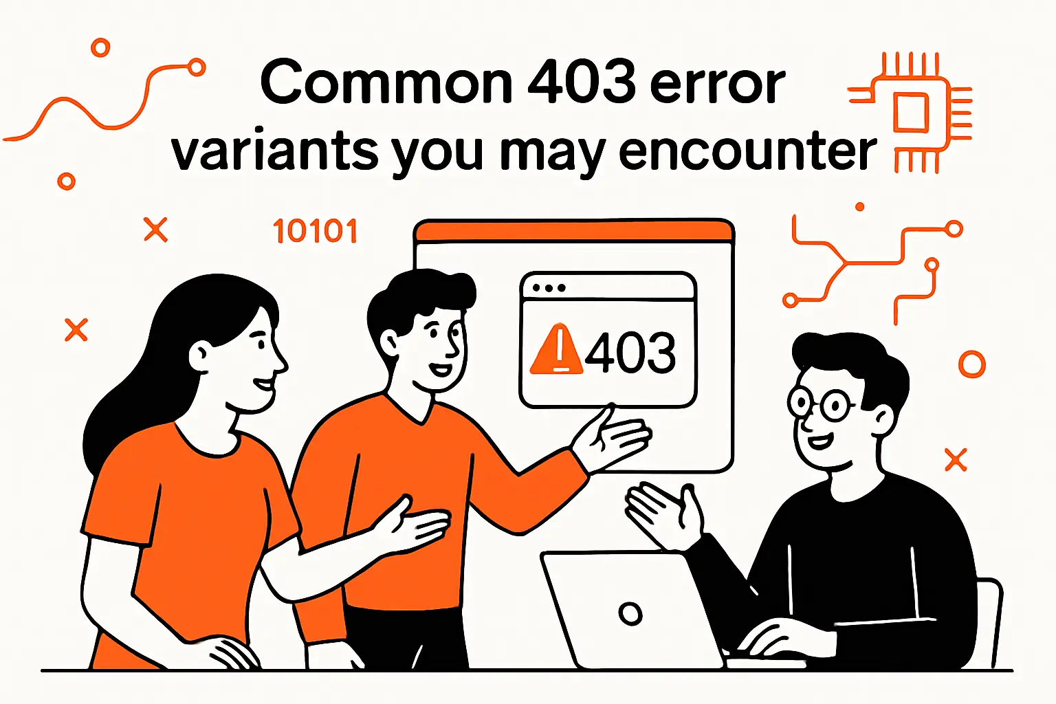 Common 403 error variants you may encounter