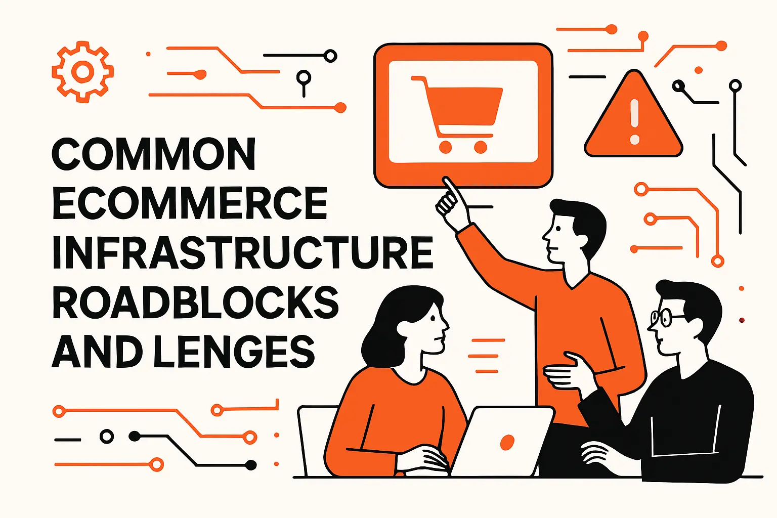 Common ecommerce infrastructure roadblocks and challenges
