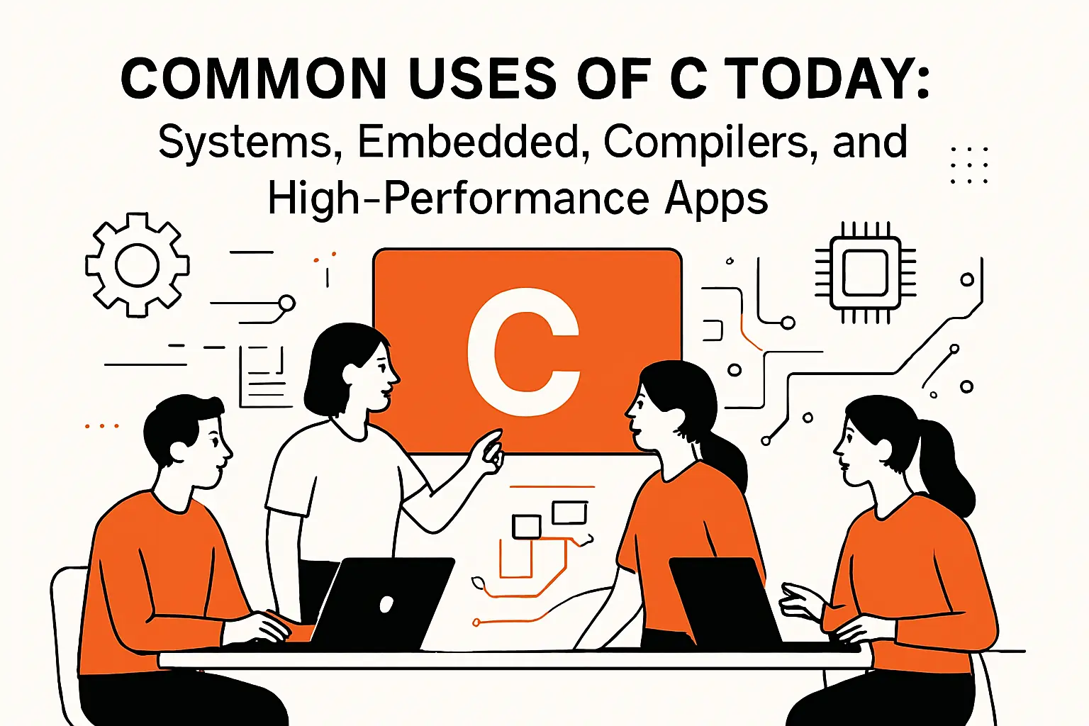 Common Uses of C Today: Systems, Embedded, Compilers, and High-Performance Apps