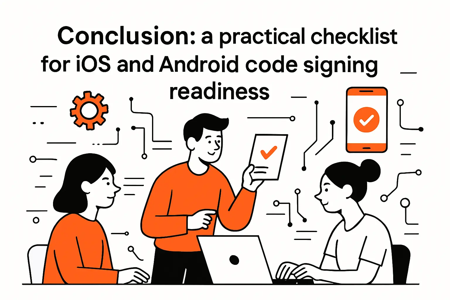 Conclusion: a practical checklist for ios android code signing readiness