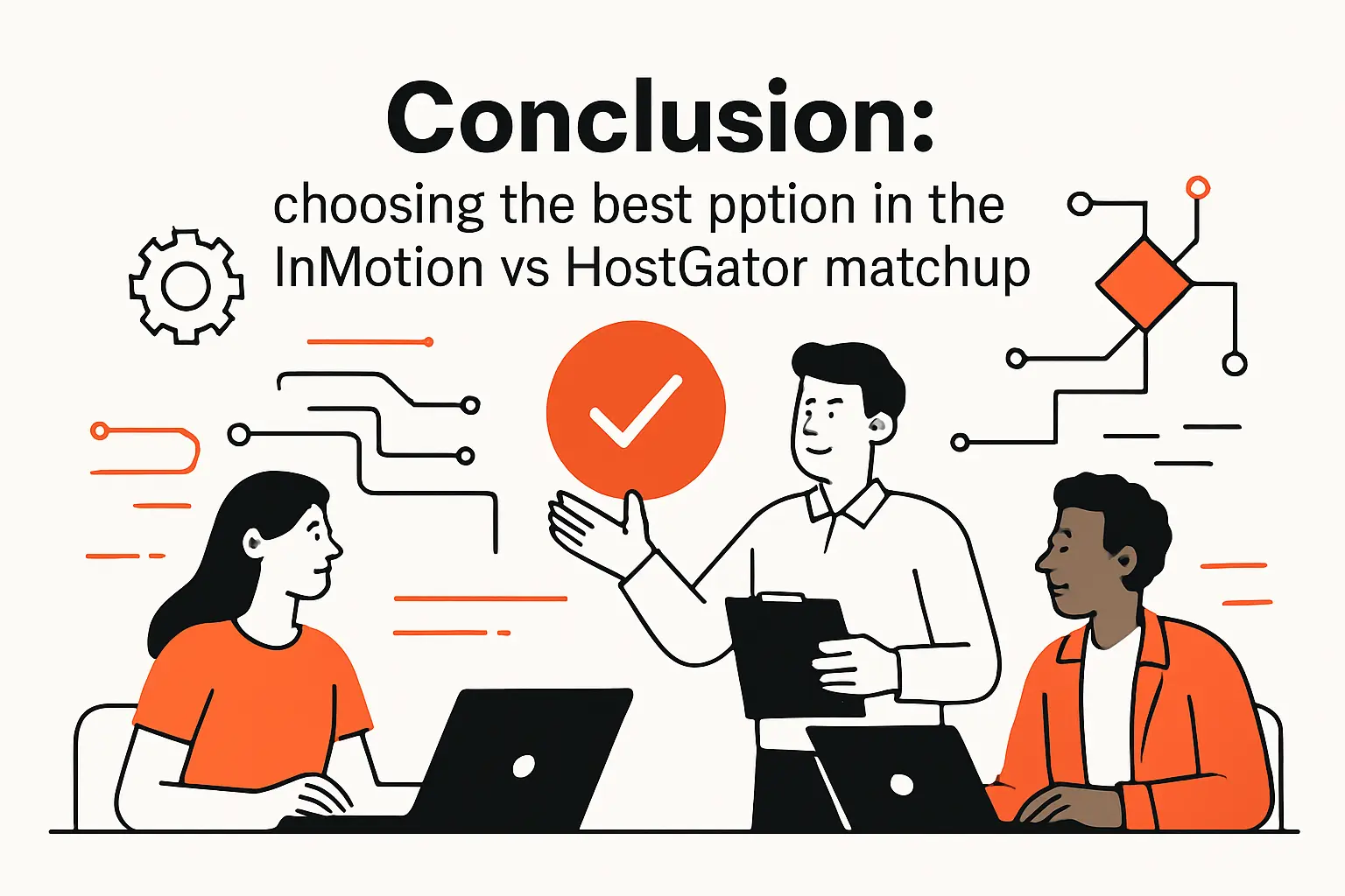 Conclusion: choosing the best option in the inmotion vs hostgator matchup