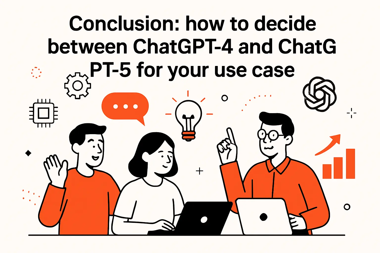 Conclusion: how to decide between ChatGPT-4 and ChatGPT-5 for your use case