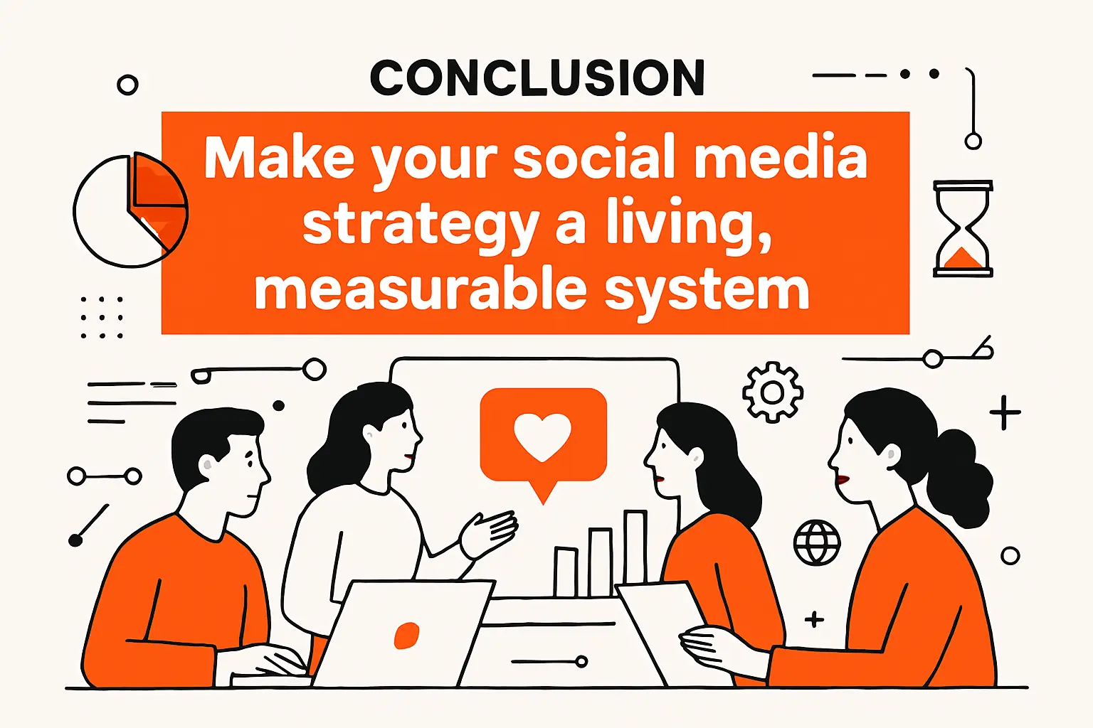 Conclusion: Make your social media strategy a living, measurable system