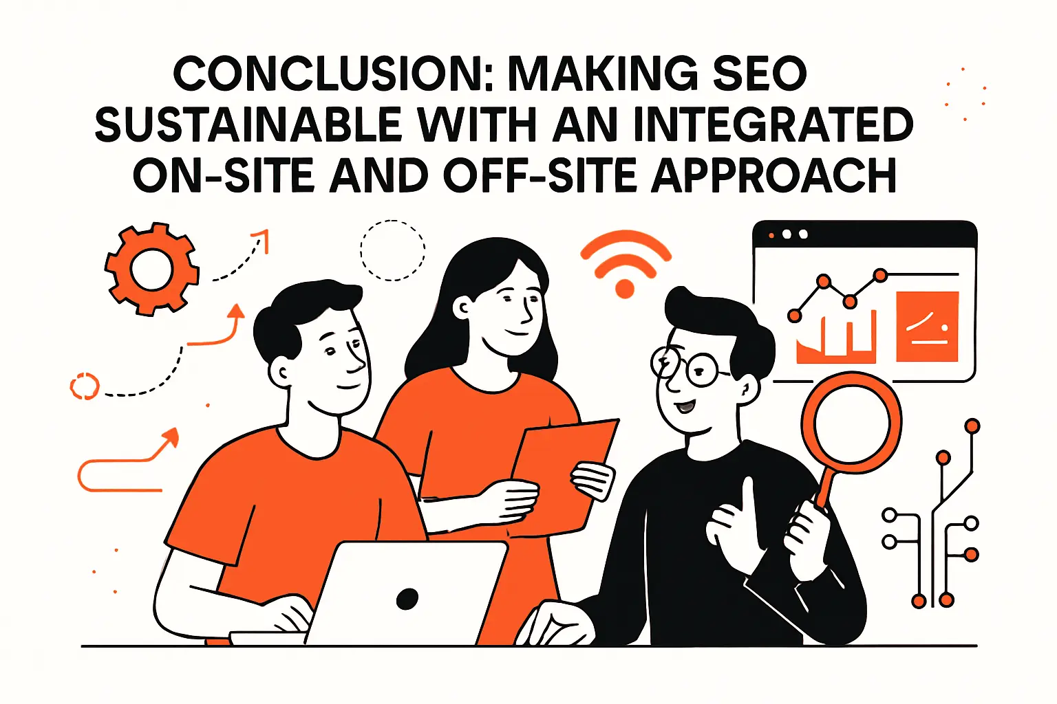 Conclusion: making SEO sustainable with an integrated on-site and off-site approach