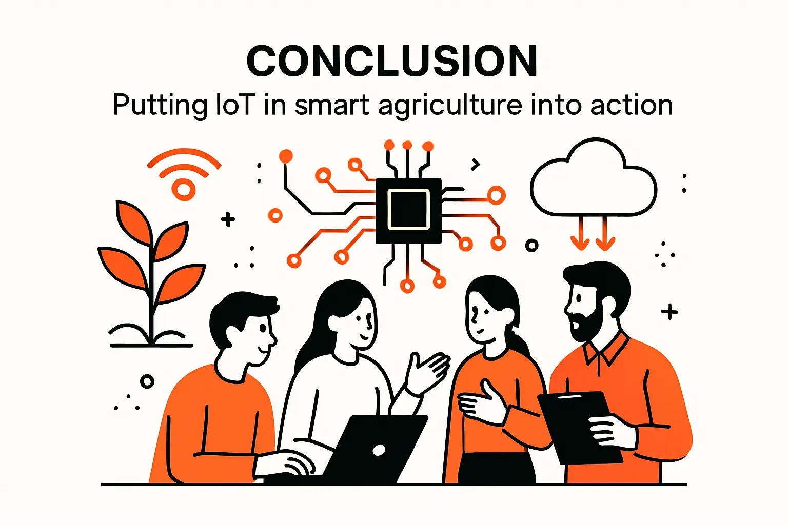 Conclusion: Putting IoT in smart agriculture into action