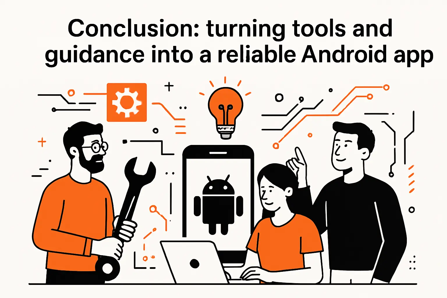 Conclusion: turning tools and guidance into a reliable Android app