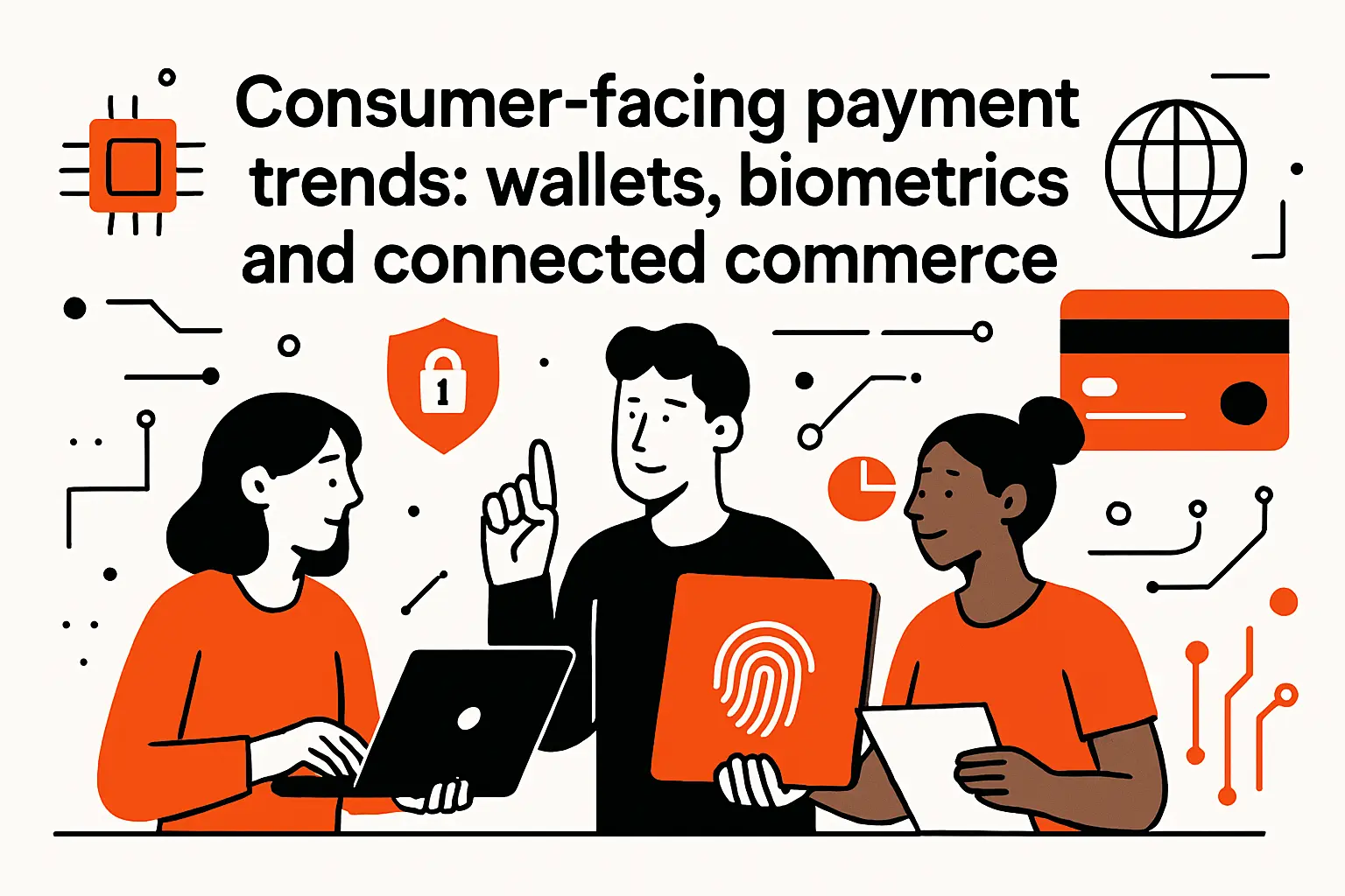 Consumer-facing payment trends: wallets, biometrics, and connected commerce