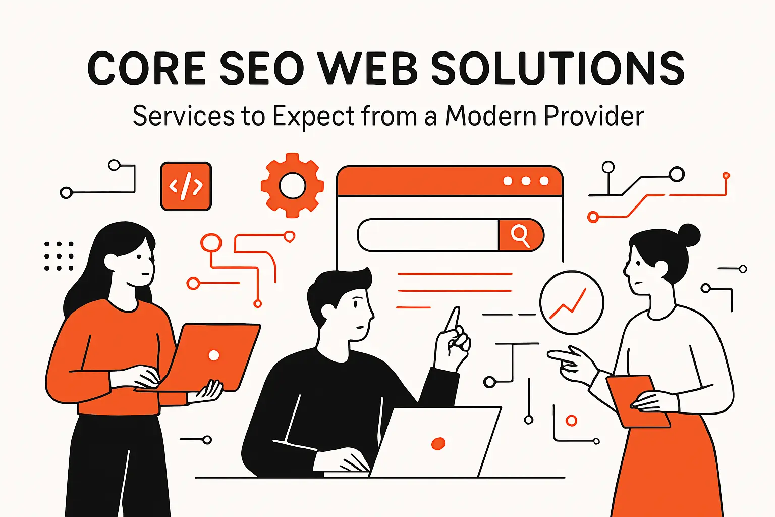 Core seo web solutions Services to Expect from a Modern Provider