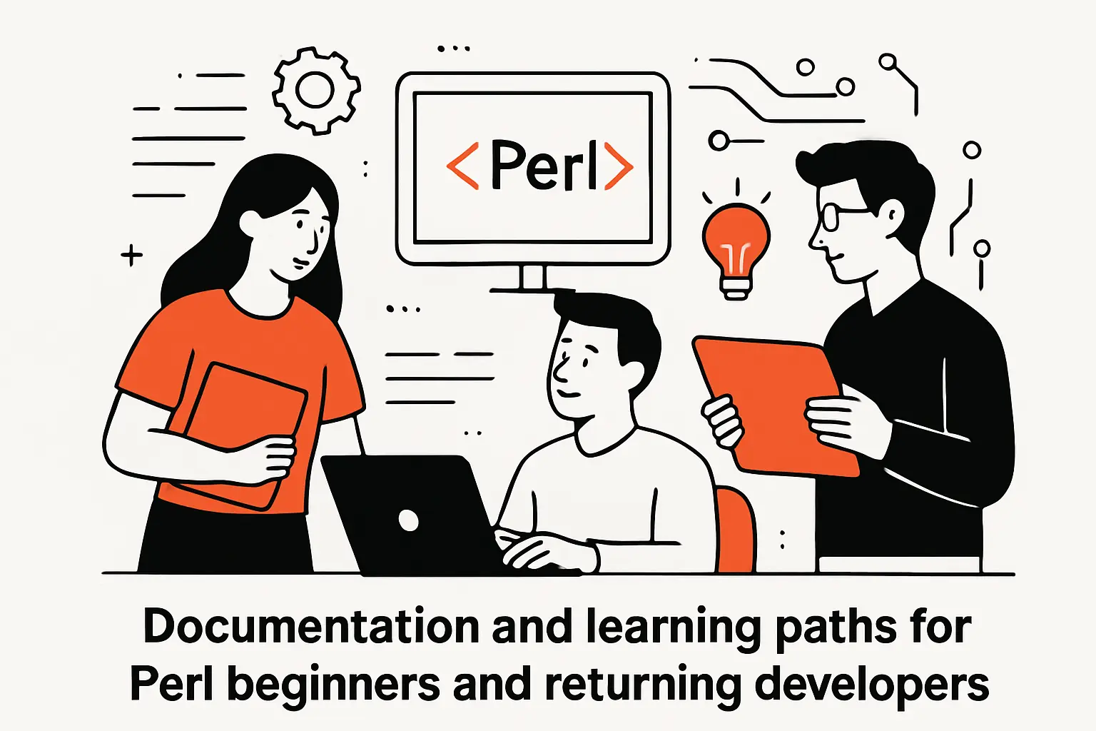 Documentation and learning paths for Perl beginners and returning developers