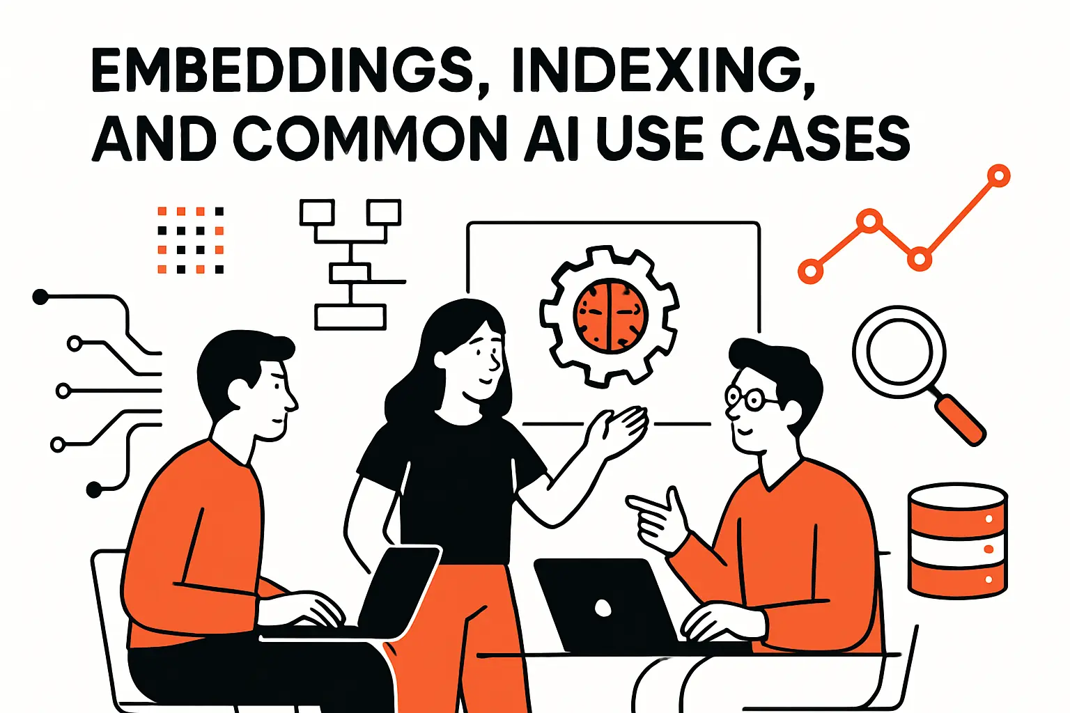 Embeddings, indexing, and common AI use cases