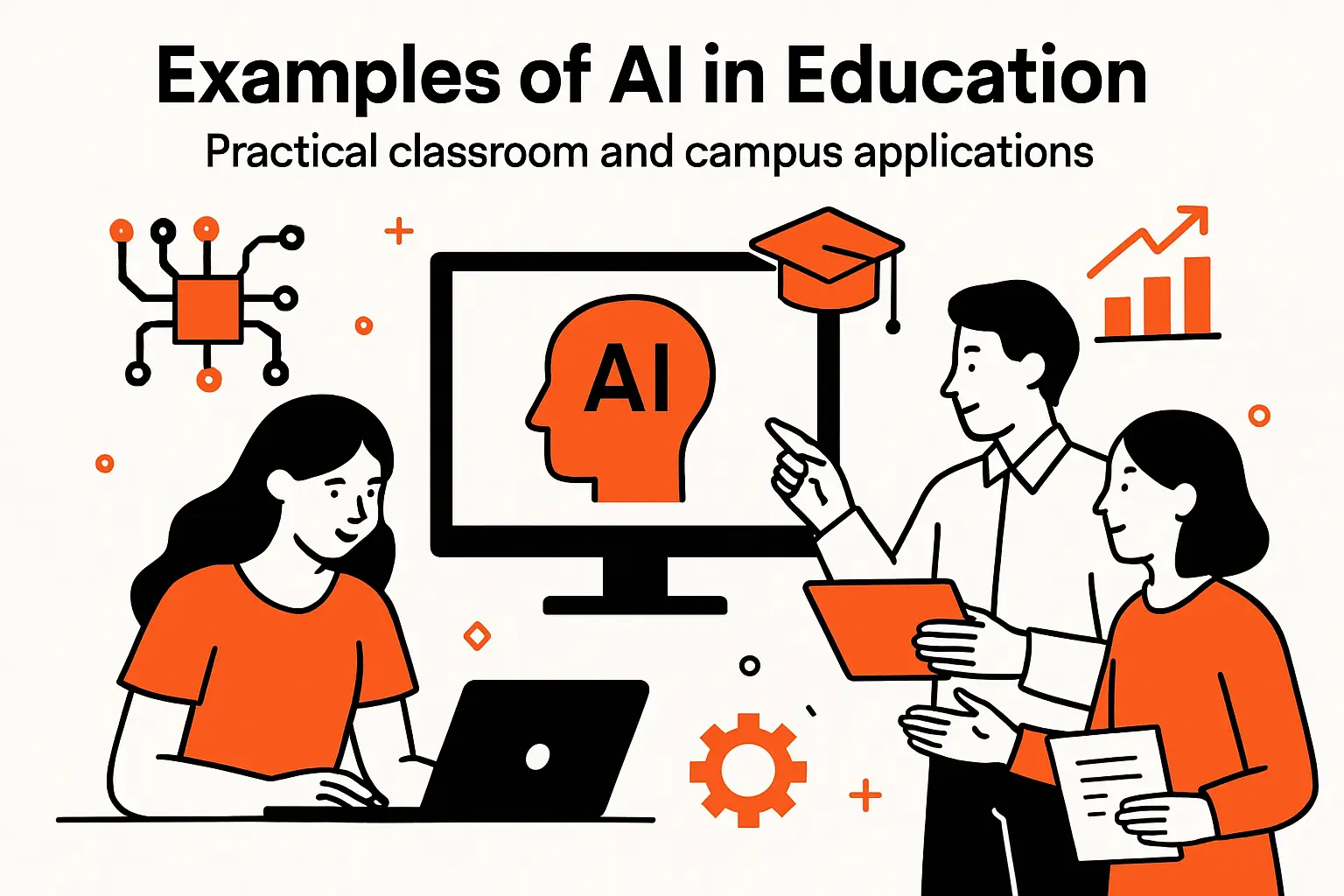 Examples of AI in education: practical classroom and campus applications