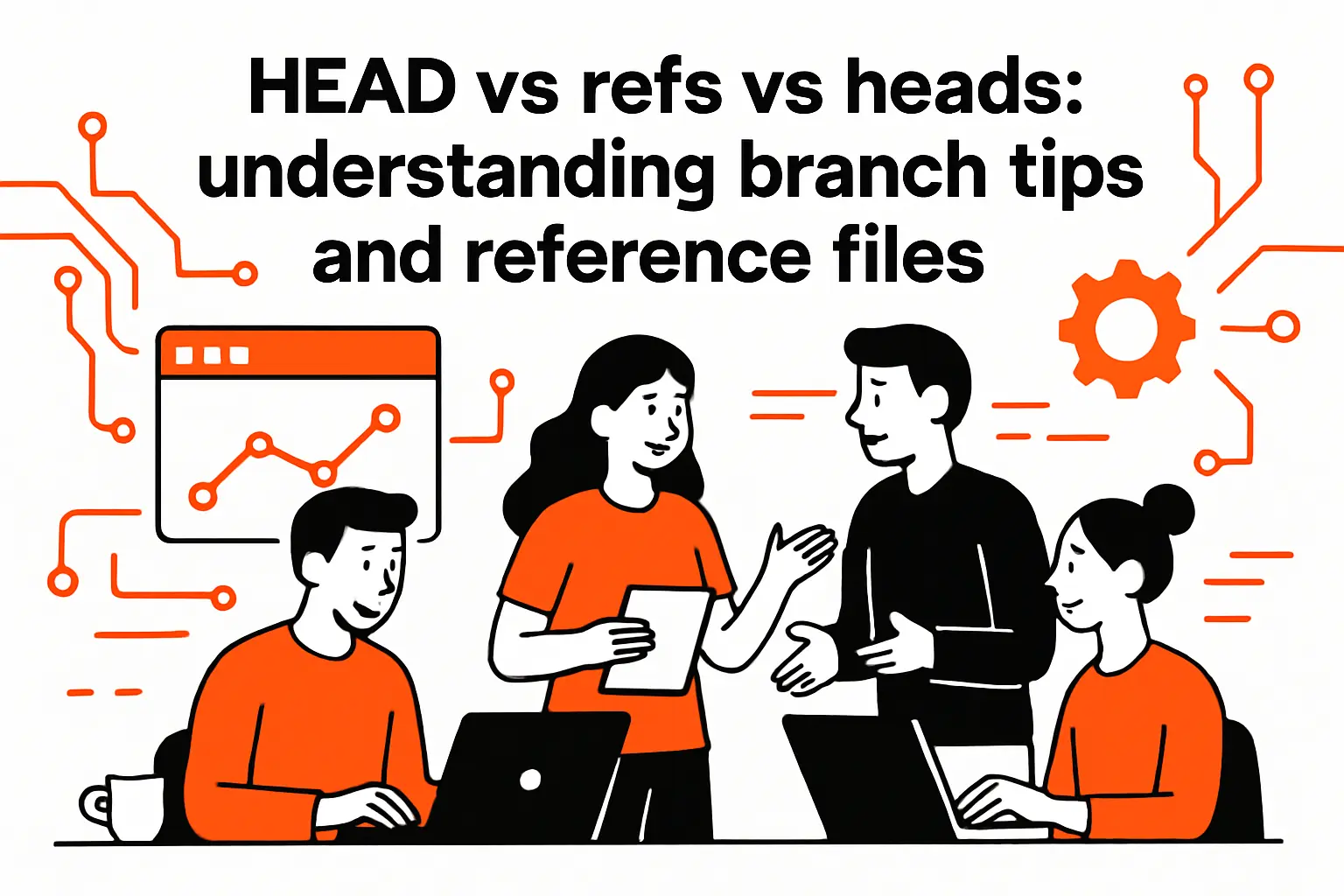 HEAD vs refs vs heads: understanding branch tips and reference files