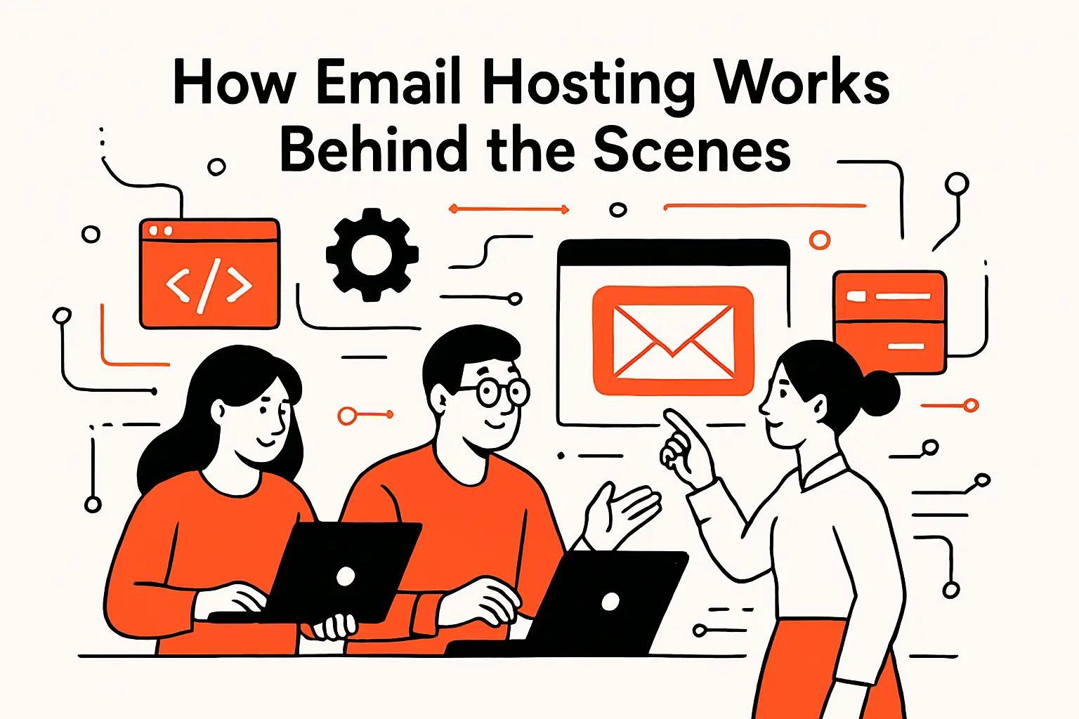 How email hosting works behind the scenes