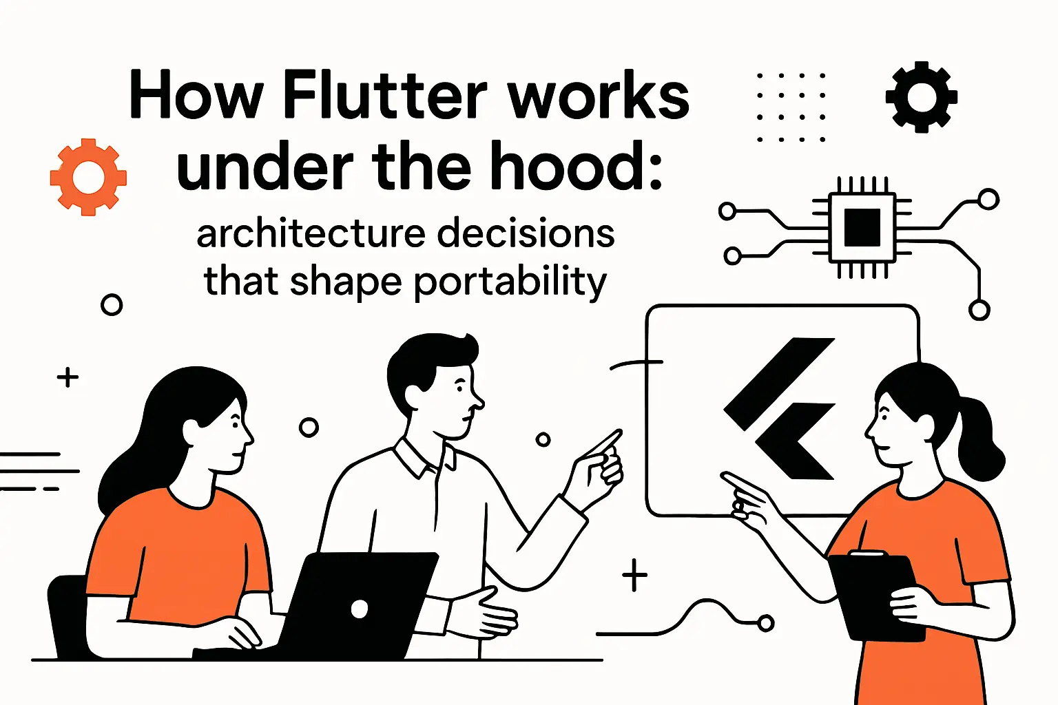 How Flutter works under the hood: architecture decisions that shape portability