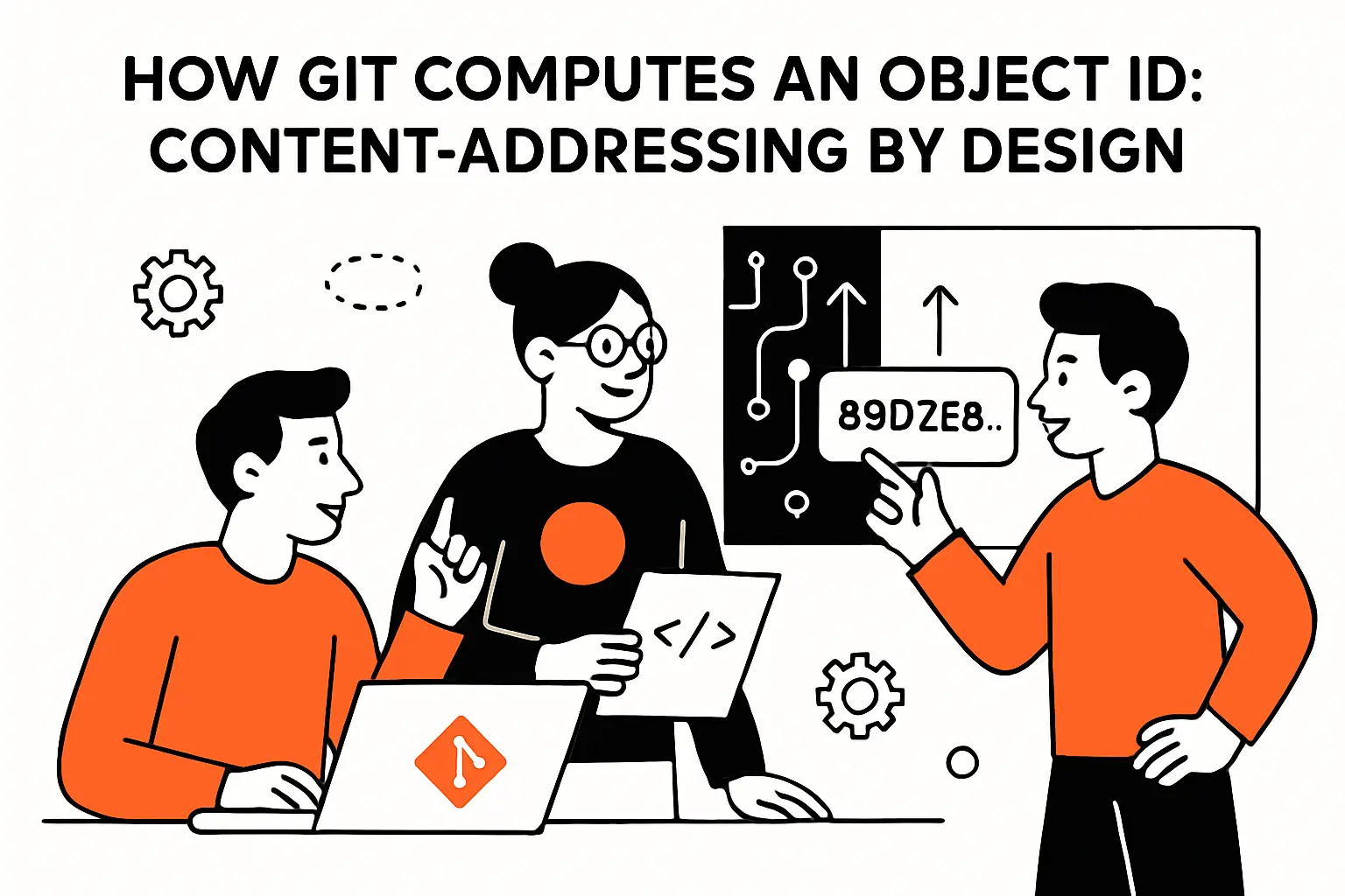 How Git computes an object ID: content-addressing by design