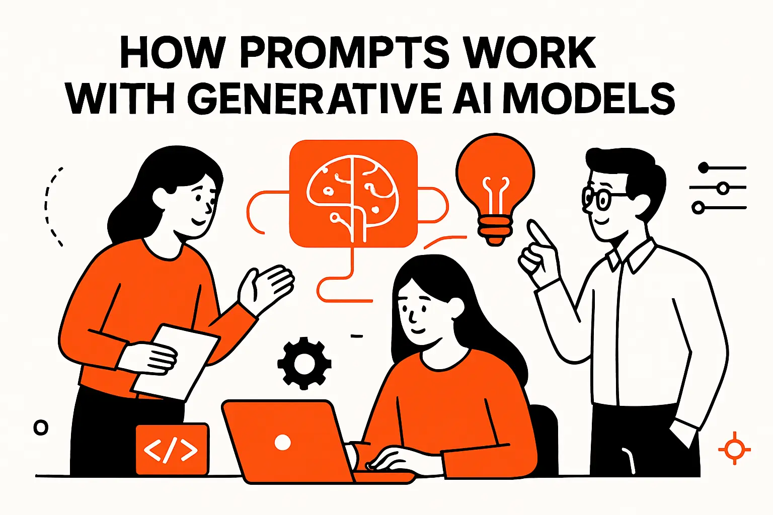 How prompts work with generative AI models