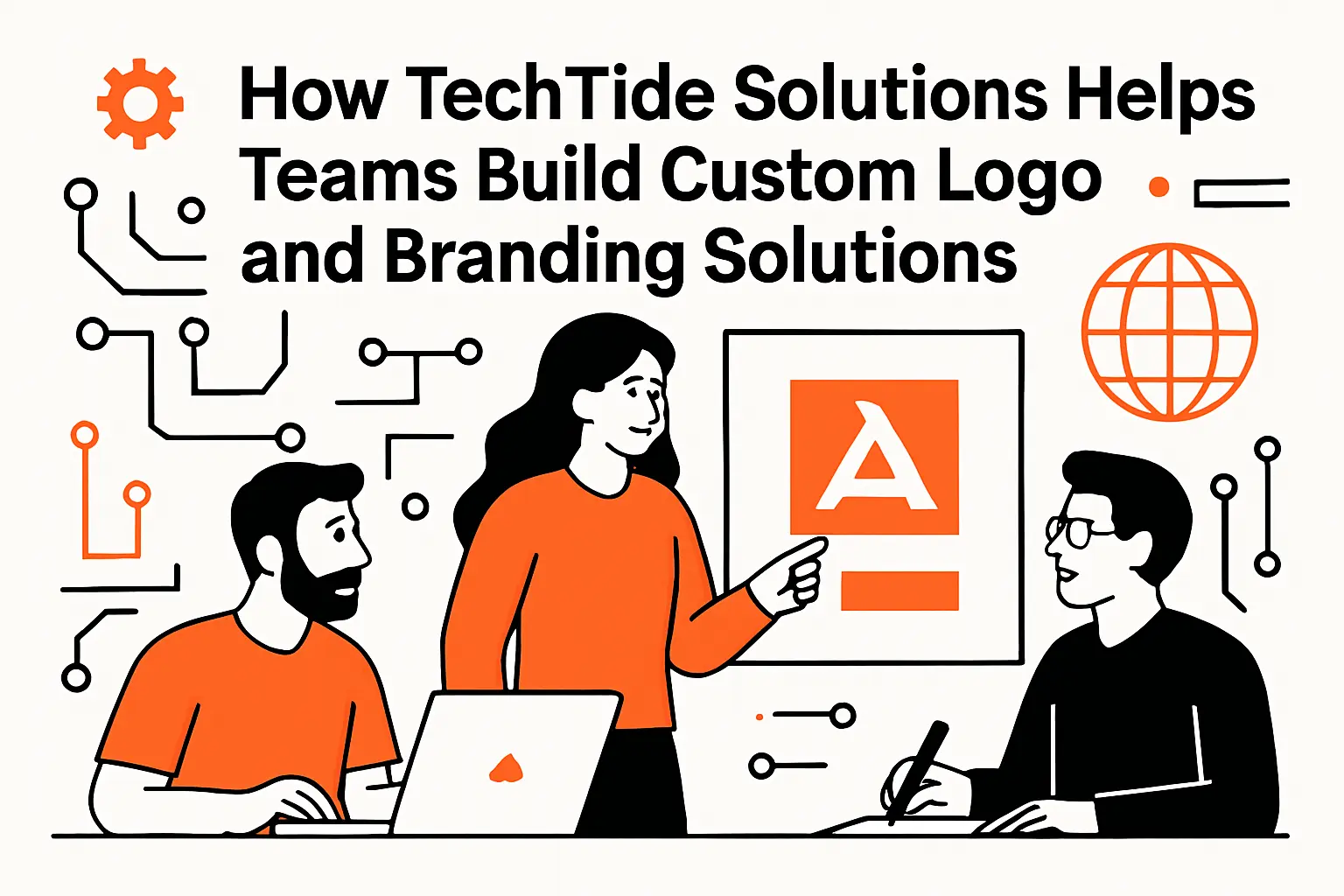 How TechTide Solutions Helps Teams Build Custom Logo and Branding Solutions