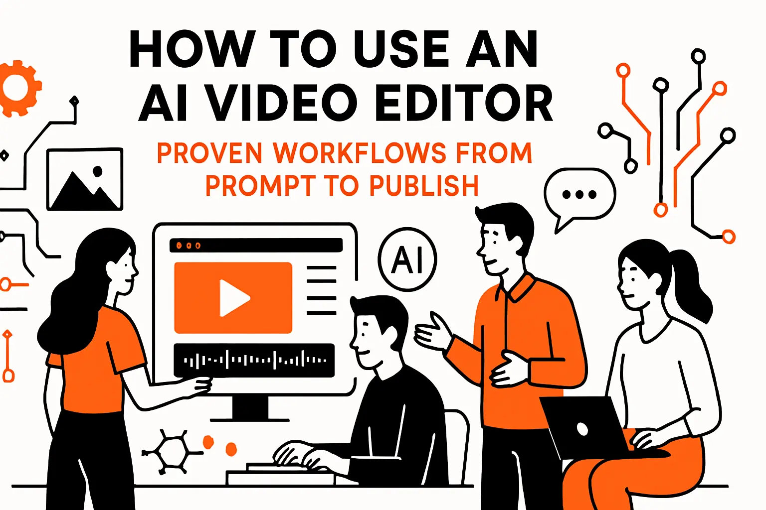 How to use an ai video editor: proven workflows from prompt to publish