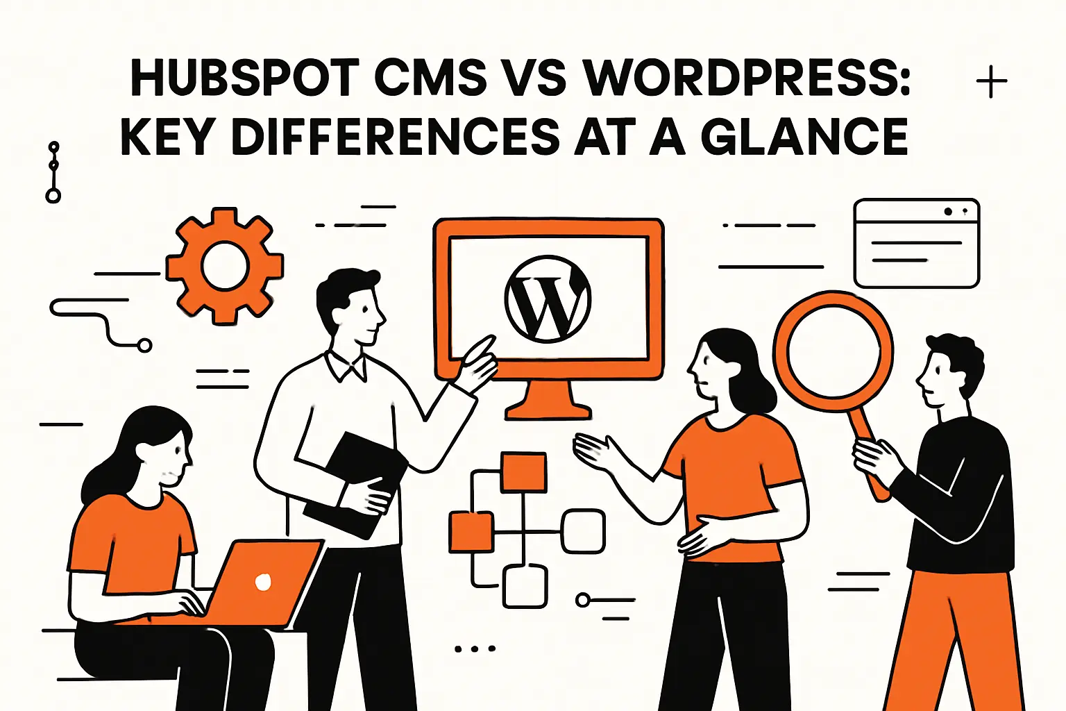 hubspot cms vs wordpress: key differences at a glance