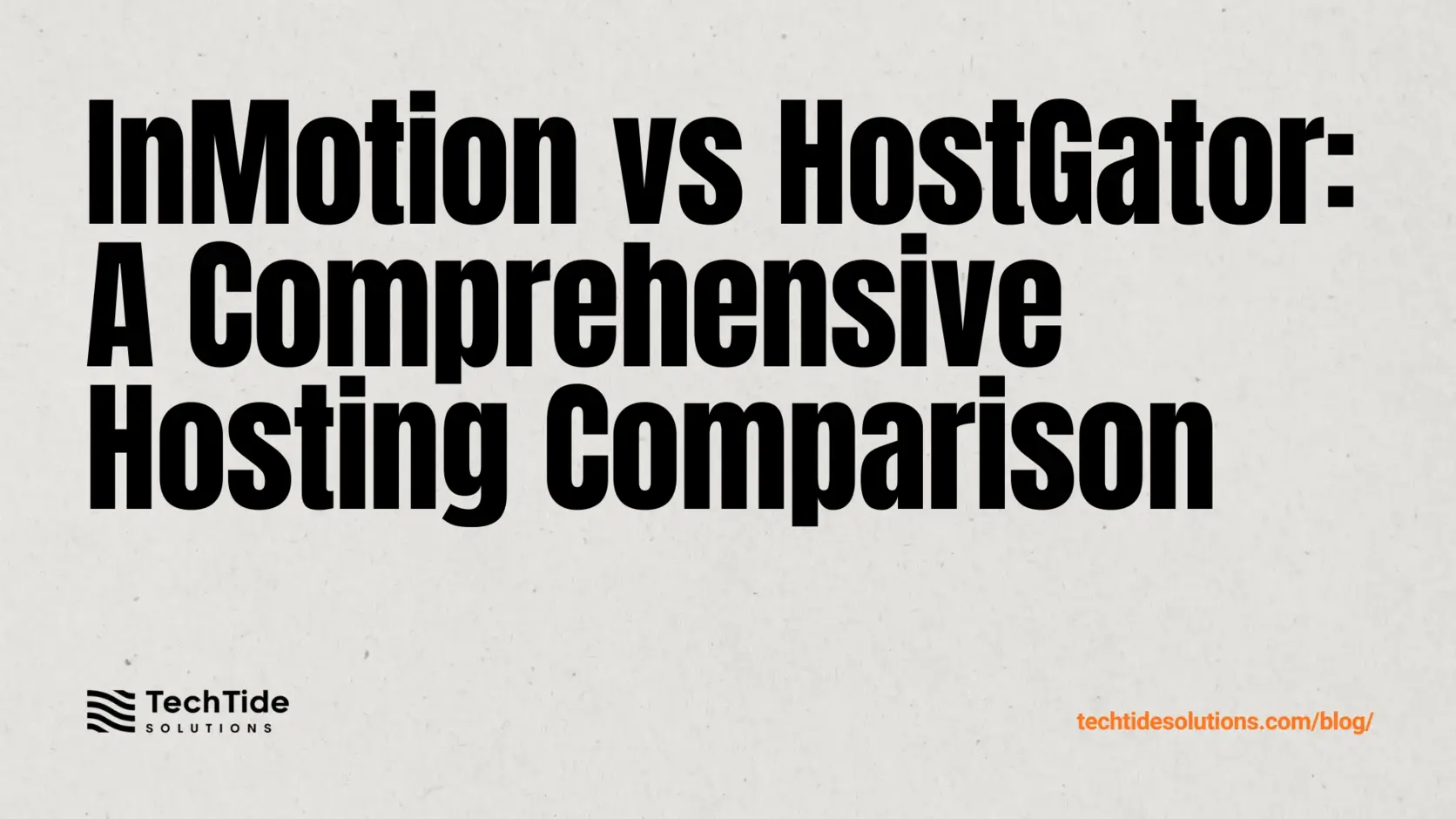 inmotion vs hostgator: InMotion Hosting vs HostGator Comparison