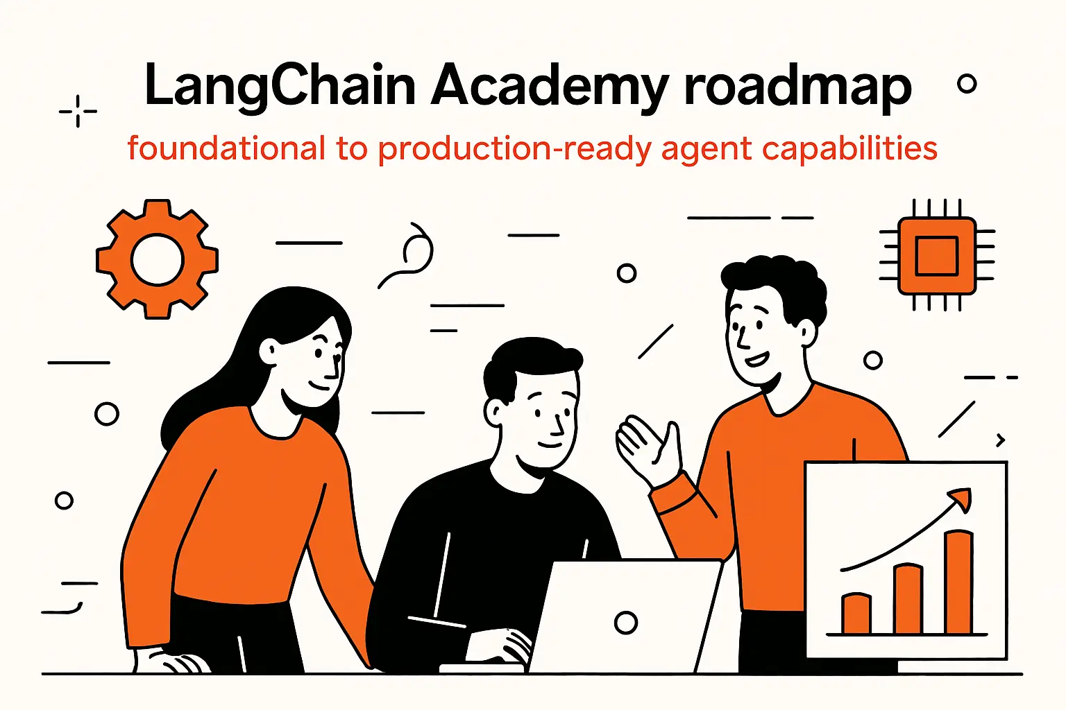 LangChain Academy roadmap: foundational to production-ready agent capabilities