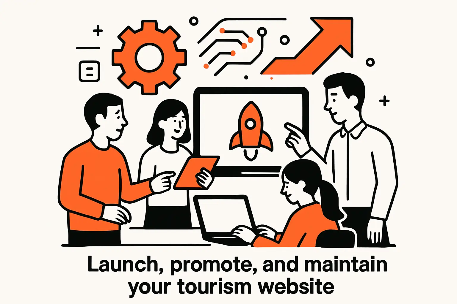 Launch, promote, and maintain your tourism website