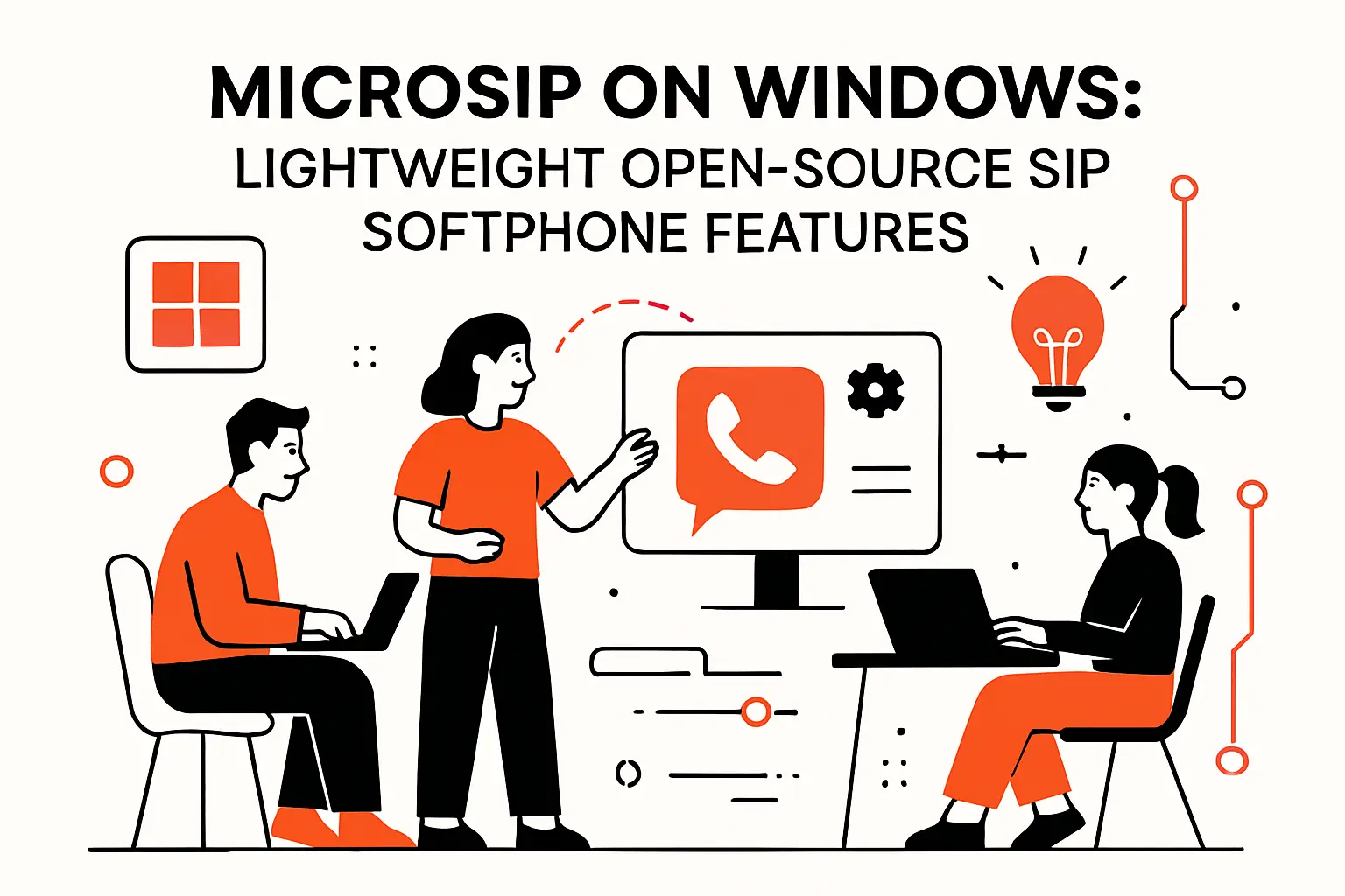 MicroSIP on Windows: Lightweight Open-Source SIP Softphone Features