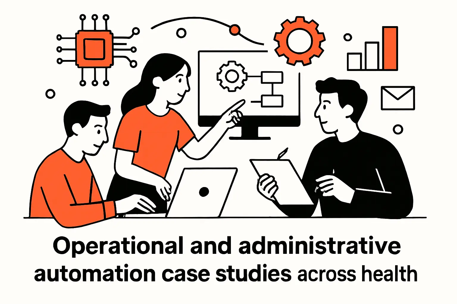 Operational and administrative automation case studies across health systems