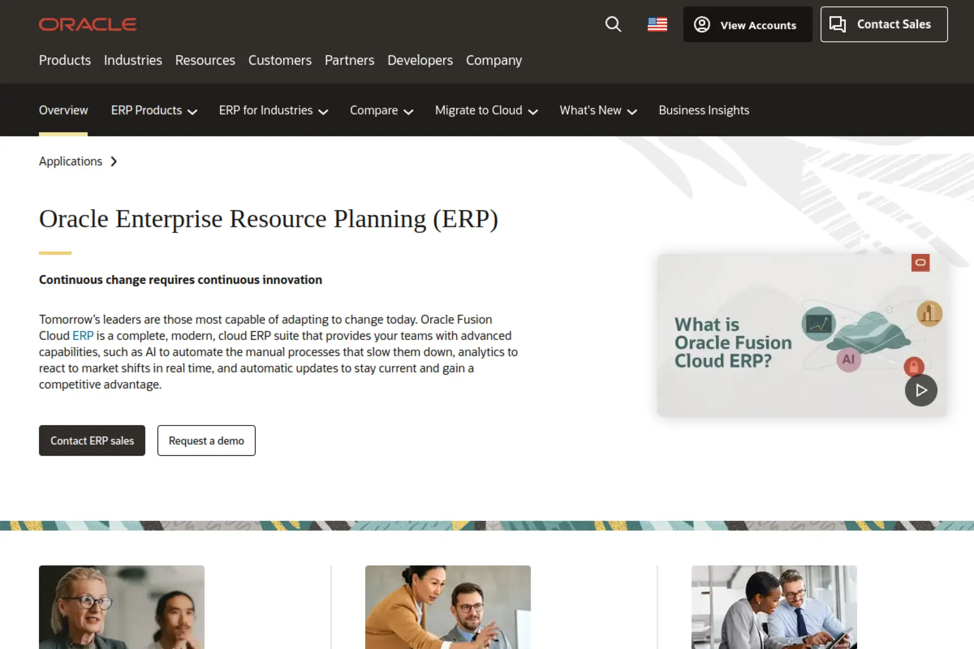 10. Oracle Fusion Cloud ERP