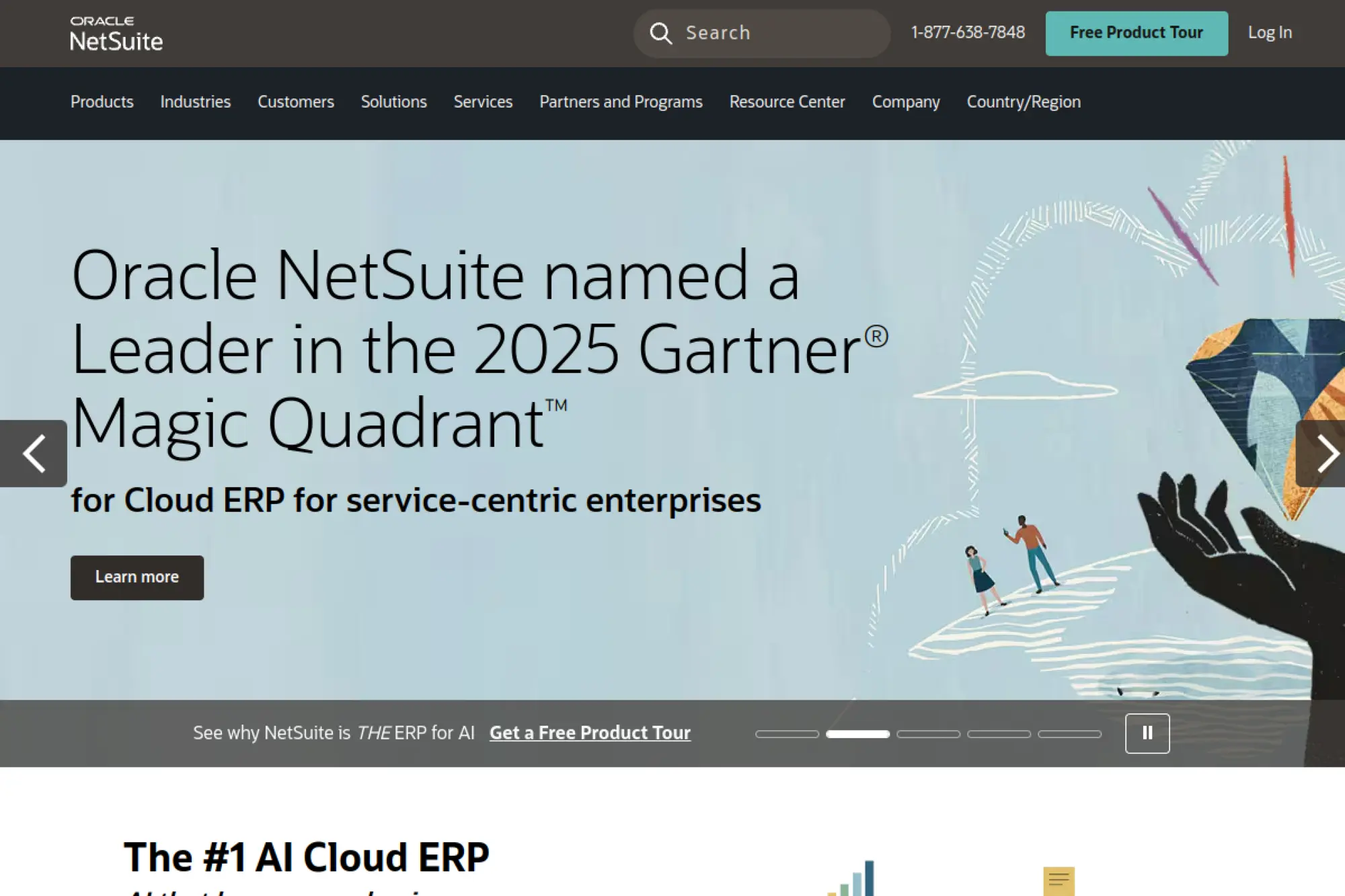 1. Oracle NetSuite ERP for small businesses