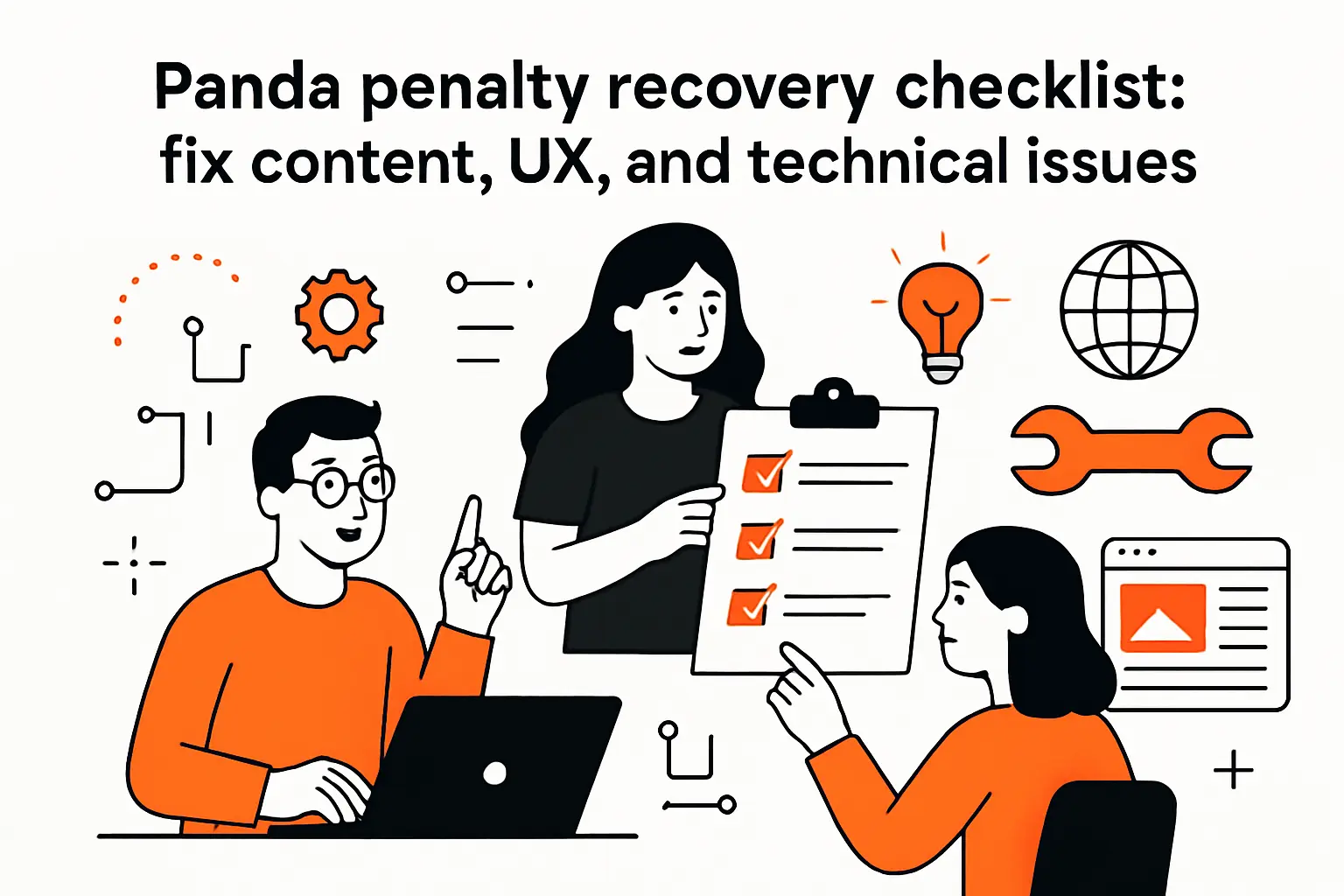 Panda penalty recovery checklist: fix content, UX, and technical issues