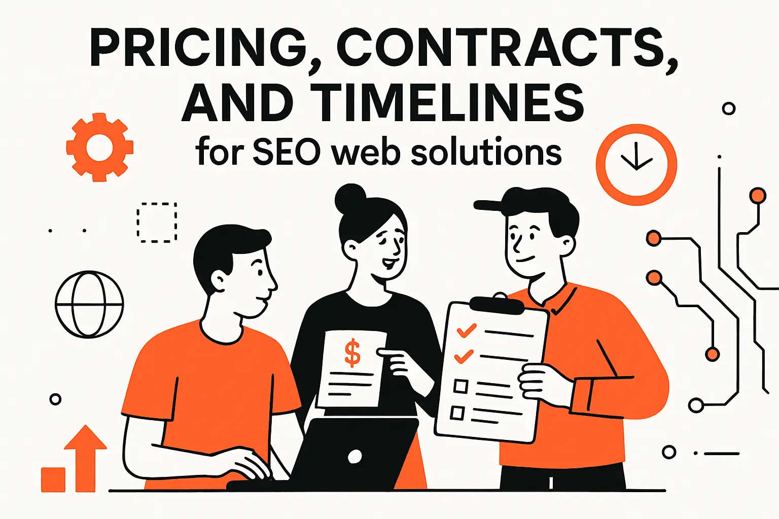 Pricing, Contracts, and Timelines for seo web solutions